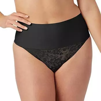 Maidenform Tame Your Tummy Shapewear Slip mit starker Kontrolle schwarz