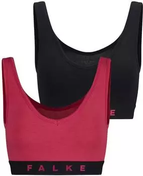 Falke Daily Comfort Bustier (69107) schwarz/hellrot