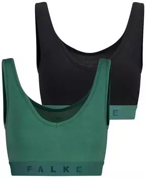 Falke Daily Comfort Bustier (69107) schwarz/grün