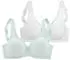 Petite Fleur Minimizer-BH mit nahtlosen Cups mint+weiß