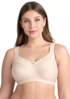 Miss Mary of Sweden Cotton Now Minimizer BH mit flachen Schalen (2473) beige