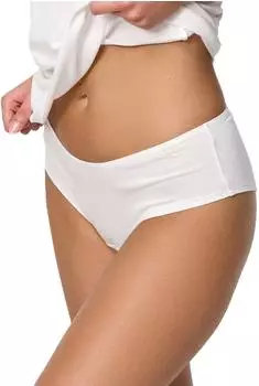 Nur Die Hipster Slip Cotton Stretch Double Pack weiß