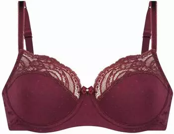 Hunkem&ouml;ller Unwattierter B&uuml;gel-BH Sophie Rot