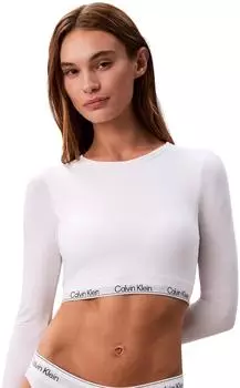 Calvin Klein Icon Cotton Modal Lightly Padded Bralette (LV00QF8503) white