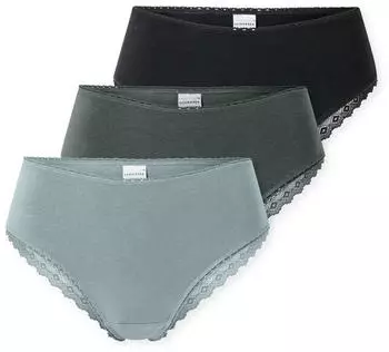 Schiesser Modern Multipacks Brasilslip mit Spitzenb&auml;ndern sortiert 182905
