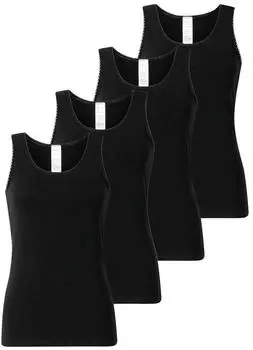 Schiesser Personal Fit Tank Top (179943) schwarz