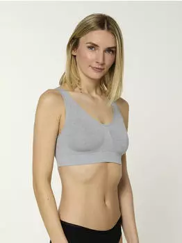 Nur Die Soft Komfort Bustier nahtlos (836012) grau
