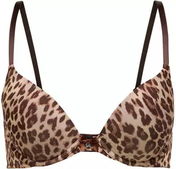 Hunkem&ouml;ller Vorgeformter B&uuml;gel-BH Plunge Braun