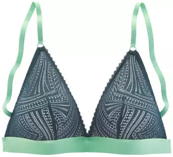 s.Oliver Bralette aus Spitze grün 6009529.9143.