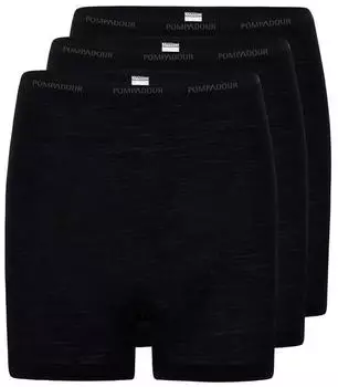 Pompadour Intime Radlerhose 3er Pack (7739-04-042) schwarz