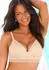 Lascana Freya Bralette BH ohne Bügel mit eingearbeitetem Push-up Kissen (11996252) puder/rosa