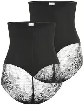 Ysabel Mora Special You Shapingpants 2er-Pack schwarz
