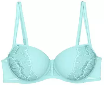 Triumph Palina Moonlight Kiss Gef&uuml;tterter B&uuml;gel-BH (10224803) capri blue
