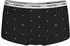 Calvin Klein Icon Logo Boyshorts in Schwarz mit Print (000QD5195E-2YG)