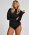 Hunkemöller Super Soft Shirt aus Kaschmir-Mix mit Rollkragen schwarz