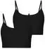 Lascana Bustier aus elastischer Baumwolle (35671841) schwarz