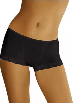 Wolbar Hipsters Unterhose Ajour-Spitze WB419 (Eco-Te) schwarz