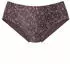 Nuance Hoch geschnittener Slip aus Baumwolle taupe-schwarz