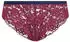 Lascana Brasilslip mit glänzendem Bündchen deep berry/brombeer