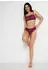 Lascana Brasilslip mit glänzendem Bündchen deep berry/brombeer