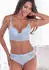 s.Oliver Slip mit Spitzen-Detail / blau 6010038.6008.