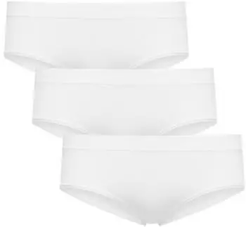 Jockey Seamfree Comfort Hipster mit breitem elastischen Bund wei&szlig;