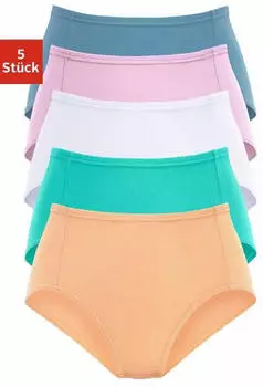 Petite Fleur Taillenslip in weicher Pikee-Qualit&auml;t apricot/mint/wei&szlig;/flieder/hellblau