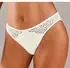 Lascana Aurora Slip mit Spitze in blumiger Optik creme