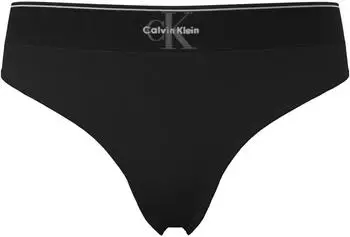 Calvin Klein Tanga in Schwarz mit Logoprint (LV00QF8813-UB1)