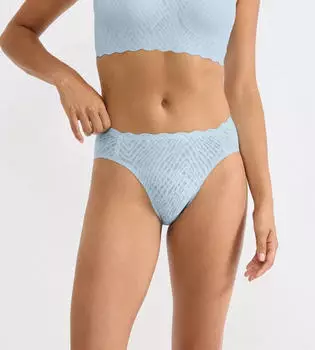 Sloggi Zero Feel Bliss Slip mit hohem Beinausschnitt (10219695) light blue