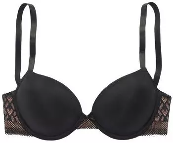 s.Oliver Push-up-BH mit Schleifendetail schwarz 6011524.4215.