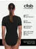cfab by creamy fabrics Miederbody T-Shirt Bodysuit Sculpting Shapewear mit Slip schwarz