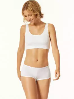 Schiesser Shorty 2er-Pack wei&szlig;