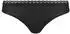 Nur Die Daily Micro String Tanga Seamless mit Spitze (812218) schwarz