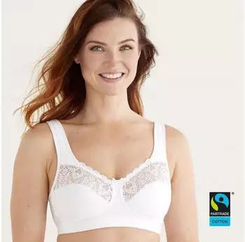 Swegmark True Beauty Bügelloser BH (100119) weiß