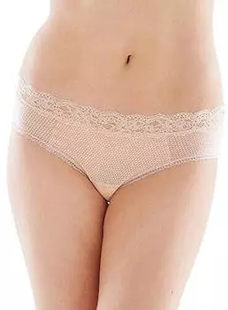 Passionata Brooklyn Shorty mit Raffungen champagner/elfenbein