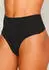 Lascana High-Waist-String aus weicher und hoch elastischer Microfaser schwarz