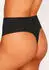 Lascana High-Waist-String aus weicher und hoch elastischer Microfaser schwarz