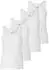 Schiesser Stretch Cotton Trägertop 4er-Pack (TB_182906-4P-100-36) weiß