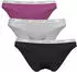 Calvin Klein 3-Pack Slip (LV00QD5207) black/grey heather/stunning orchid