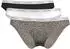 Calvin Klein 3-Pack Slip (LV00QD5207) black/classic white/animal mirror