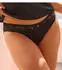 Lascana Alana Slip mit hohem Seidenanteil und edler Spitze schwarz