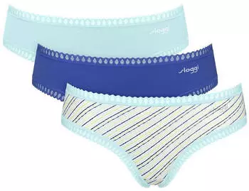 Sloggi 3-Pack Go Crush Hipster (10219671) blue light combination