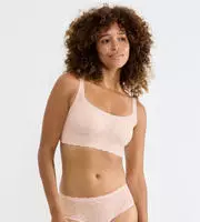 Sloggi BH ZERO Feel Bliss Top Hellrosa X-Small Damen