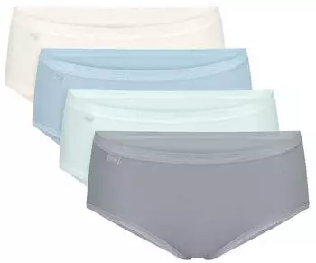 Sloggi 4-Pack Basic+ Midi (10071781) sea blue light combination