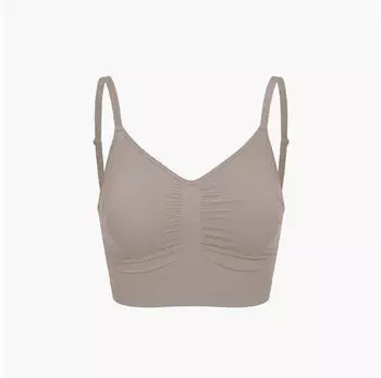 cfab by creamy fabrics Bügelloser BH Comfort Bralette taupe