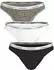 Calvin Klein 3-Pack Brazilian Slip (LV00QD5396) black/classic white/animal mirror