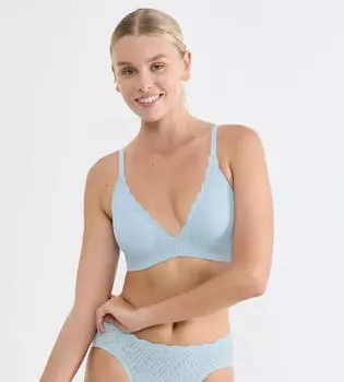 Sloggi Zero Feel Bliss Push-up Bra (10226744) light blue