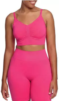 cfab by creamy fabrics Bügelloser BH Comfort Bralette neon pink