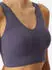 Schiesser Bustier seamless herausnehmbare Pads Spitze indigo Invisible Soft Lace (183100-824)
